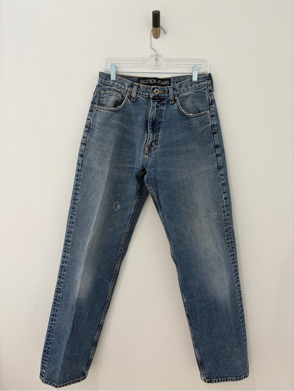 Vintage Nautica Jeans Co 31x34 Light Wash Straight Leg Relaxed Fit Jeans